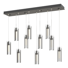 Hubbardton Forge 131204-SKT-STND-20-ZM0065 - Exos Glass 10-Light Pendant