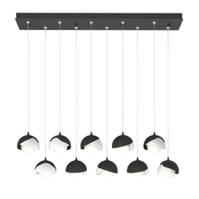 Hubbardton Forge 131205-SKT-STND-10-02-GG0711 - Brooklyn 10-Light Double Shade Pendant