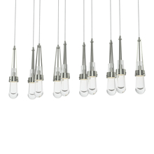 Hubbardton Forge 131207-SKT-LONG-85-ZM0434 - Link 10-Light Clear Glass Pendant