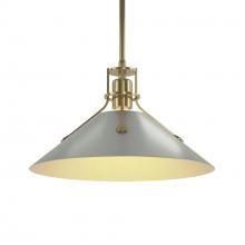 Hubbardton Forge 134550-SKT-MULT-86-82 - Henry Medium Steel Shade Pendant