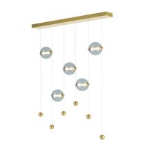 Hubbardton Forge 139050-LED-STND-86-YL0668 - Abacus 5-Light LED Pendant