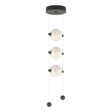 Hubbardton Forge 139059-LED-STND-14-GG0668 - Abacus 3-Light LED Pendant