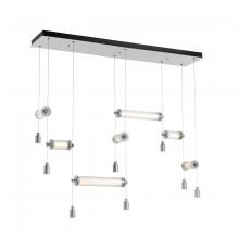 Hubbardton Forge 139101-LED-STND-82-ZM0696 - Libra 7-Light Double Linear LED Pendant