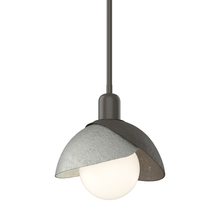 Hubbardton Forge 181183-SKT-MULT-07-85 - Brooklyn Double Shade Mini Pendant