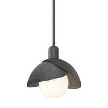 Hubbardton Forge 181183-SKT-MULT-07-89 - Brooklyn Double Shade Mini Pendant