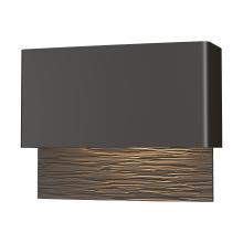 Hubbardton Forge 302630-LED-14-14 - Stratum Dark Sky Friendly LED Outdoor Sconce