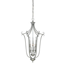 Millennium 1336-RS - Fulton 6-Light Pendant light Rubbed Silver