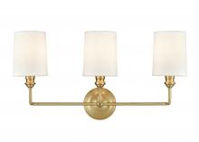 Millennium 99803-VB - Leena 3-Light Vanity Vintage Brass