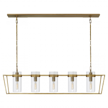 Visual Comfort & Co. Signature Collection RL S 5177HAB-CG - Presidio Large Linear Lantern