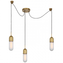 Visual Comfort & Co. Signature Collection RL TOB 5645HAB-FG-3 - Junio 3-Light Chandelier
