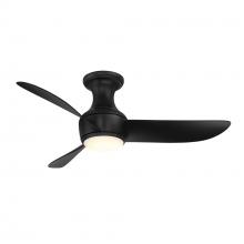 Modern Forms US - Fans Only FH-W2203-44L-MB - Corona 44 Flush Mount Ceiling Fan