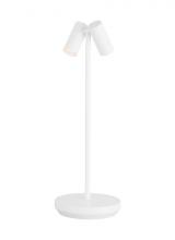 Visual Comfort & Co. Modern Collection SLTB27027W - Doppia Accent Rechargeable Table Lamp