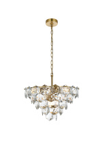 Elegant 1050D20SG - Pendant D20&#34;H12&#34;L8 Satin Gold