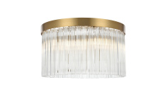 Elegant 1070F16SG - Flush Mount D16&#34;H10&#34;L4 Satin Gold