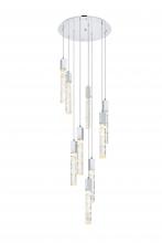 Elegant 2089D24C - Aurora 24 inch Chandelier in Chrome