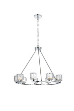 Elegant 5100D32C - Pendant Light D32&#34; G9 Lt9 40W Chrome