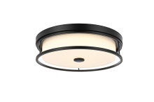 Elegant LD305F16BK - Flush Mount D16&#34; H4&#34; LED 24W 3CCT Black