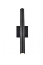 Elegant LDOD4008BK - Raine Integrated LED wall sconce in black