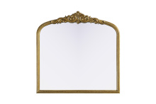 Elegant MR7F3636AB - Wall mirror 36&#34;x1.4&#34;x36&#34; Antique Brass