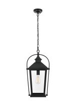 Elegant OD605H20BK - Hanging W11&#34;xD9&#34;xH20.2&#34; Lt1/E26/60W Black