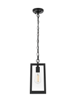 Elegant OD608H13BK - Hanging W5.8&#34;xD5.3&#34;xH12.6&#34; Lt1/E26/60W Black