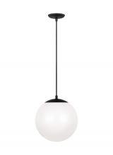 Visual Comfort & Co. Studio Collection 6022-112 - Leo - Hanging Globe Large One Light Pendant with White Glass