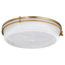 Quorum 368-18-47 - EMORY 18&#34; 5CCT CEILING MOUNT - BRUSHED BRASS