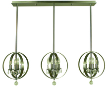 Framburg 1051 SBR - 12-Light Siena Bronze Constellation Island Chandelier