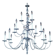 Framburg 7918 MB - 18-Light Mahogany Bronze Jamestown Foyer Chandelier