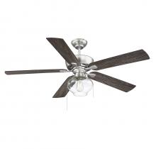 Savoy House Meridian M2009BN - 52&#34; 1-Light Ceiling Fan in Brushed Nickel