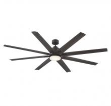 Savoy House Meridian M2025ORB - 72&#34; LED Outdoor Ceiling Fan in Oil Rubbed Bronze