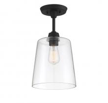 Savoy House Meridian M60010MBK - 1-Light Ceiling Light in Matte Black