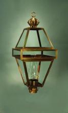 Northeast Lantern 1273-VG-LT3-FST - Post Verdi Gris 3 Candelabra Sockets Frosted Glass