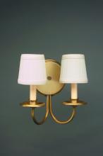 Northeast Lantern 142-DAB-LT2-SHD - Wall Sconce Dark Antique Brass 2 Candelabra Socket Eggshell Shade