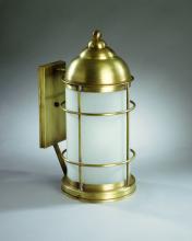 Northeast Lantern 3531-DAB-LT2-CSG - Nautical Wall Dark Antique Brass 2 Candelabra Sockets Clear Seedy Glass