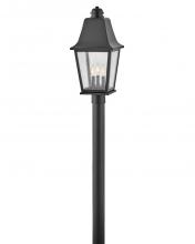 Hinkley 10011BK - Kingston Large Post Top or Pier Mount Lantern