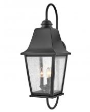 Hinkley 10015BK - Kingston Large Wall Mount Lantern