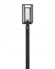 Hinkley 1001BK - Republic Medium Post Top or Pier Mount Lantern