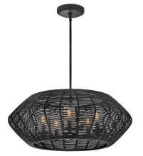 Hinkley 10385BK - Luca Medium Single Tier Chandelier