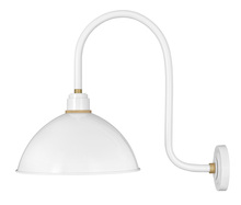 Hinkley 10675GW - Foundry Large Tall Gooseneck Barn Light