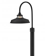 Hinkley 1191BK - Troyer Medium Post Mount Lantern