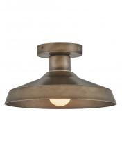 Hinkley 12072BU - Forge Small Flush Mount