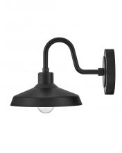 Hinkley 12076BK - Forge Small Wall Mount Barn Light