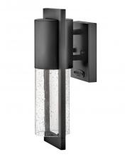 Hinkley 1327BK-LL - Shelter Small Wall Mount Lantern