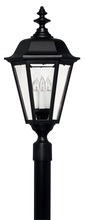 Hinkley 1471BK - Manor House Large Post Top or Pier Mount Lantern