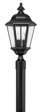 Hinkley 1671BK-LL - Edgewater Large Post Top or Pier Mount Lantern