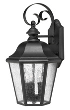 Hinkley 1676BK - Edgewater Medium Wall Mount Lantern