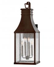 Hinkley 17468BLC - Beacon Hill Extra Large Wall Mount Lantern