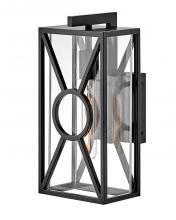 Hinkley 18370BK - Brixton Medium Wall Mount Lantern