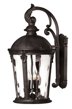 Hinkley 1899BK - Windsor Large Wall Mount Lantern